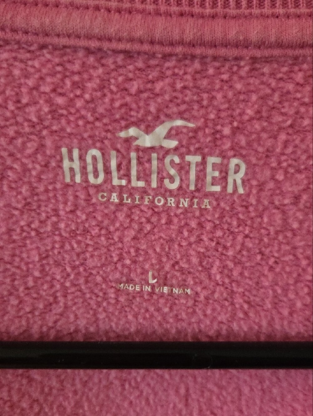 Hollister Pink Panama Bay Graphic Crewneck Sweatshirt - Picture 3 of 4